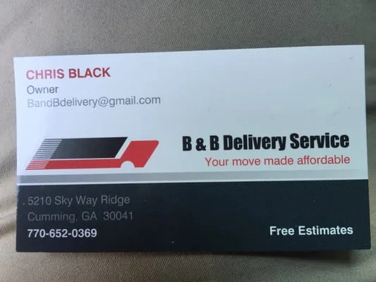 B & B Delivery Service LLC