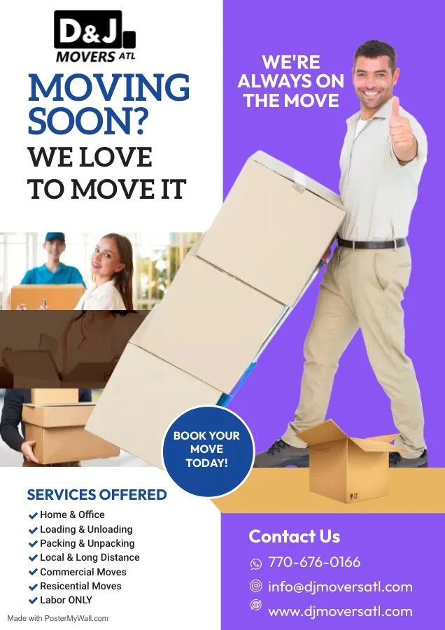 D & J Movers Atl