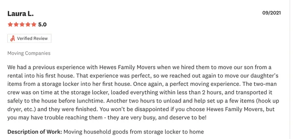 Hewes Family Movers LLC