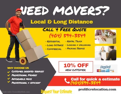 Prolific Relocation INC